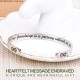 Hidden Message Bracelet - Meaningful gifts for Women, Great Friend Gifts, Unique Friendship Jewelry-a true friendship is a journey with an end