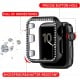 Metal Link Bands Compatible with Apple Watch 40mm 38mm 41mm 42mm 44mm 45mm Women Men, Stainless Steel Bracelet with Bling Case for Iwatch SE Series 8 7 6 5 4 3 2 1