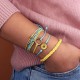 Sunflower Bracelet Handmade Braided Rope Charms Boho Surfer Bracelet for Teen Girls Women