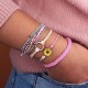 Sunflower Bracelet Handmade Braided Rope Charms Boho Surfer Bracelet for Teen Girls Women