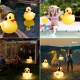 Floating Solar Pool Lights 16 inch Waterproof Pool Lights that Float Light up LED Pool Accessories Glow Duck Pool Lights Inflatable Solar Powered Floating Lights for Pool,Pond,Hot tub,Party