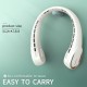 Portable Neck Fan, Bladeless Neck Fan,Long Endurance,Upgraded air volume,Easier to Use,360° Cooling,No Hair Twisting,Non-Slip Material,Rechargeable,3-Speed Portable Neck Fan, Bladeless Neck Fan,Long Endurance,Upgraded air volume,Easier to Use,360° Cooling,No Hair Twisting,Non-Slip Material,Rechargeable,3-Speed