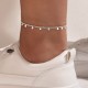 Ankle Bracelets for Women, Handmade Women Waterproof Chain Ankle Set for Women Girls Summer Beach Jewelry Gifts