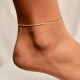 Ankle Bracelets for Women, Handmade Women Waterproof Chain Ankle Set for Women Girls Summer Beach Jewelry Gifts