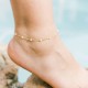 Ankle Bracelets for Women, Handmade Women Waterproof Chain Ankle Set for Women Girls Summer Beach Jewelry Gifts