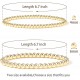 Gold Bead Bracelet for Women,14K Gold Plated Bead Ball Bracelet Stretchable Elastic Bracelet