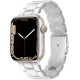 Thin Light Resin Strap Bracelet for Apple Watch Band 38mm 40mm 41mm 42mm 44mm 45mm 49mm Stainless Steel Buckle Replacement Band For iWatch SE Ultra Series 8 7 6 5 4 3 2 1 for Women Men