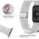 Thin Light Resin Strap Bracelet for Apple Watch Band 38mm 40mm 41mm 42mm 44mm 45mm 49mm Stainless Steel Buckle Replacement Band For iWatch SE Ultra Series 8 7 6 5 4 3 2 1 for Women Men