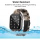 Thin Light Resin Strap Bracelet for Apple Watch Band 38mm 40mm 41mm 42mm 44mm 45mm 49mm Stainless Steel Buckle Replacement Band For iWatch SE Ultra Series 8 7 6 5 4 3 2 1 for Women Men