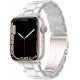 Thin Light Resin Strap Bracelet for Apple Watch Band 38mm 40mm 41mm 42mm 44mm 45mm 49mm Stainless Steel Buckle Replacement Band For iWatch SE Ultra Series 8 7 6 5 4 3 2 1 for Women Men