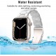 Thin Light Resin Strap Bracelet for Apple Watch Band 38mm 40mm 41mm 42mm 44mm 45mm 49mm Stainless Steel Buckle Replacement Band For iWatch SE Ultra Series 8 7 6 5 4 3 2 1 for Women Men