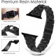 Thin Light Resin Strap Bracelet for Apple Watch Band 38mm 40mm 41mm 42mm 44mm 45mm 49mm Stainless Steel Buckle Replacement Band For iWatch SE Ultra Series 8 7 6 5 4 3 2 1 for Women Men