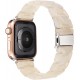 Thin Light Resin Strap Bracelet for Apple Watch Band 38mm 40mm 41mm 42mm 44mm 45mm 49mm Stainless Steel Buckle Replacement Band For iWatch SE Ultra Series 8 7 6 5 4 3 2 1 for Women Men