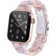 Thin Light Resin Strap Bracelet for Apple Watch Band 38mm 40mm 41mm 42mm 44mm 45mm 49mm Stainless Steel Buckle Replacement Band For iWatch SE Ultra Series 8 7 6 5 4 3 2 1 for Women Men