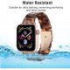 Thin Light Resin Strap Bracelet for Apple Watch Band 38mm 40mm 41mm 42mm 44mm 45mm 49mm Stainless Steel Buckle Replacement Band For iWatch SE Ultra Series 8 7 6 5 4 3 2 1 for Women Men