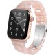 Thin Light Resin Strap Bracelet for Apple Watch Band 38mm 40mm 41mm 42mm 44mm 45mm 49mm Stainless Steel Buckle Replacement Band For iWatch SE Ultra Series 8 7 6 5 4 3 2 1 for Women Men