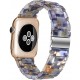 Thin Light Resin Strap Bracelet for Apple Watch Band 38mm 40mm 41mm 42mm 44mm 45mm 49mm Stainless Steel Buckle Replacement Band For iWatch SE Ultra Series 8 7 6 5 4 3 2 1 for Women Men