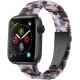 Thin Light Resin Strap Bracelet for Apple Watch Band 38mm 40mm 41mm 42mm 44mm 45mm 49mm Stainless Steel Buckle Replacement Band For iWatch SE Ultra Series 8 7 6 5 4 3 2 1 for Women Men