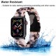 Thin Light Resin Strap Bracelet for Apple Watch Band 38mm 40mm 41mm 42mm 44mm 45mm 49mm Stainless Steel Buckle Replacement Band For iWatch SE Ultra Series 8 7 6 5 4 3 2 1 for Women Men