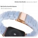 Thin Light Resin Strap Bracelet for Apple Watch Band 38mm 40mm 41mm 42mm 44mm 45mm 49mm Stainless Steel Buckle Replacement Band For iWatch SE Ultra Series 8 7 6 5 4 3 2 1 for Women Men