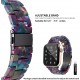 Thin Light Resin Strap Bracelet for Apple Watch Band 38mm 40mm 41mm 42mm 44mm 45mm 49mm Stainless Steel Buckle Replacement Band For iWatch SE Ultra Series 8 7 6 5 4 3 2 1 for Women Men