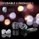 High Fidelity Concert Earplugs, Reusable Musicians Ear Plugs, 27dB Advanced Filter Technology Ear Protection for Music Festivals High Fidelity Concert Earplugs, Reusable Musicians Ear Plugs, 27dB Advanced Filter Technology Ear Protection for Music Festivals