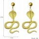 Snake Dangle Earrings for Women Boho Statement Snake Earrings Personality Snake Dangle Drop Earrings for Teen Girls