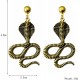 Snake Dangle Earrings for Women Boho Statement Snake Earrings Personality Snake Dangle Drop Earrings for Teen Girls