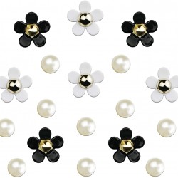 18Pcs Cute Daisy Flower Shoe Charms, Pearl Decoration Charms for Women Clog Sandals, Acrylic Flower Charms Accessories for Kids, Girls, Favors Gifts for Birthday, Party 18Pcs Cute Daisy Flower Shoe Charms, Pearl Decoration Charms for Women Clog Sandals, Acrylic Flower Charms Accessories for Kids, Girls, Favors Gifts for Birthday, Party