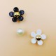 18Pcs Cute Daisy Flower Shoe Charms, Pearl Decoration Charms for Women Clog Sandals, Acrylic Flower Charms Accessories for Kids, Girls, Favors Gifts for Birthday, Party