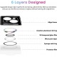 Camera Lens Protector for iphone 14 Pro Max/14 Pro/14/14 Plus, 9H Tempered Glass Screen Protector Cover Metal Individual Ring Camera Lens Protector for iphone 14 Pro Max/14 Pro/14/14 Plus, 9H Tempered Glass Screen Protector Cover Metal Individual Ring