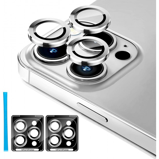 Camera Lens Protector for iphone 14 Pro Max/14 Pro/14/14 Plus, 9H Tempered Glass Screen Protector Cover Metal Individual Ring Camera Lens Protector for iphone 14 Pro Max/14 Pro/14/14 Plus, 9H Tempered Glass Screen Protector Cover Metal Individual Ring