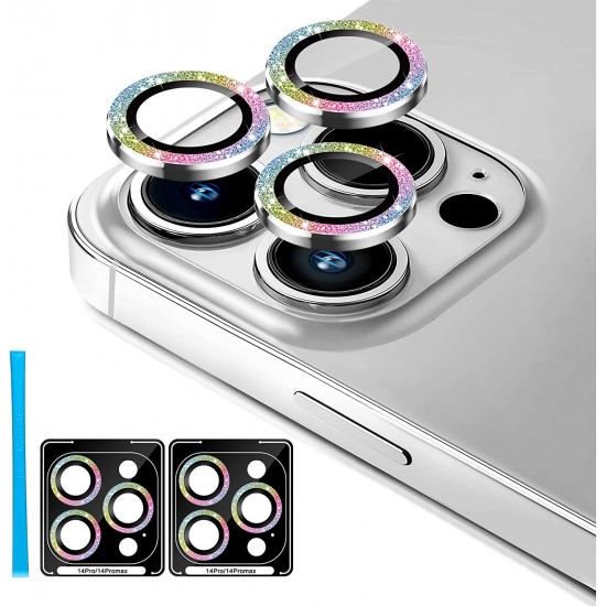 Camera Lens Protector for iphone 14 Pro Max/14 Pro/14/14 Plus, 9H Tempered Glass Screen Protector Cover Metal Individual Ring Camera Lens Protector for iphone 14 Pro Max/14 Pro/14/14 Plus, 9H Tempered Glass Screen Protector Cover Metal Individual Ring