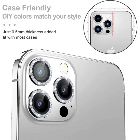 Camera Lens Protector for iphone 14 Pro Max/14 Pro/14/14 Plus, 9H Tempered Glass Screen Protector Cover Metal Individual Ring Camera Lens Protector for iphone 14 Pro Max/14 Pro/14/14 Plus, 9H Tempered Glass Screen Protector Cover Metal Individual Ring