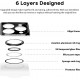 Camera Lens Protector for iphone 14 Pro Max/14 Pro/14/14 Plus, 9H Tempered Glass Screen Protector Cover Metal Individual Ring Camera Lens Protector for iphone 14 Pro Max/14 Pro/14/14 Plus, 9H Tempered Glass Screen Protector Cover Metal Individual Ring
