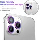 Camera Lens Protector for iphone 14 Pro Max/14 Pro/14/14 Plus, 9H Tempered Glass Screen Protector Cover Metal Individual Ring Camera Lens Protector for iphone 14 Pro Max/14 Pro/14/14 Plus, 9H Tempered Glass Screen Protector Cover Metal Individual Ring