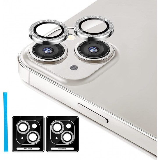 Camera Lens Protector for iphone 14 Pro Max/14 Pro/14/14 Plus, 9H Tempered Glass Screen Protector Cover Metal Individual Ring Camera Lens Protector for iphone 14 Pro Max/14 Pro/14/14 Plus, 9H Tempered Glass Screen Protector Cover Metal Individual Ring