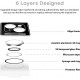 Camera Lens Protector for iphone 14 Pro Max/14 Pro/14/14 Plus, 9H Tempered Glass Screen Protector Cover Metal Individual Ring Camera Lens Protector for iphone 14 Pro Max/14 Pro/14/14 Plus, 9H Tempered Glass Screen Protector Cover Metal Individual Ring