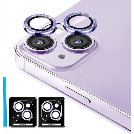 Camera Lens Protector for iphone 14 Pro Max/14 Pro/14/14 Plus, 9H Tempered Glass Screen Protector Cover Metal Individual Ring Camera Lens Protector for iphone 14 Pro Max/14 Pro/14/14 Plus, 9H Tempered Glass Screen Protector Cover Metal Individual Ring
