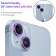 Camera Lens Protector for iphone 14 Pro Max/14 Pro/14/14 Plus, 9H Tempered Glass Screen Protector Cover Metal Individual Ring Camera Lens Protector for iphone 14 Pro Max/14 Pro/14/14 Plus, 9H Tempered Glass Screen Protector Cover Metal Individual Ring