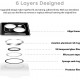 Camera Lens Protector for iphone 14 Pro Max/14 Pro/14/14 Plus, 9H Tempered Glass Screen Protector Cover Metal Individual Ring Camera Lens Protector for iphone 14 Pro Max/14 Pro/14/14 Plus, 9H Tempered Glass Screen Protector Cover Metal Individual Ring