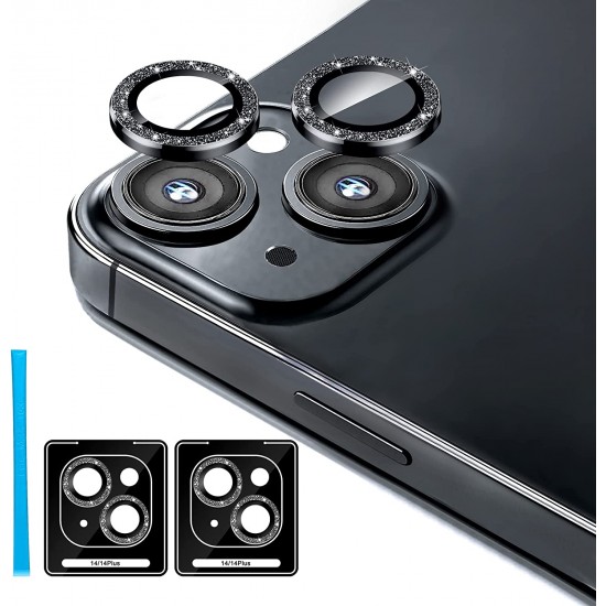 Camera Lens Protector for iphone 14 Pro Max/14 Pro/14/14 Plus, 9H Tempered Glass Screen Protector Cover Metal Individual Ring Camera Lens Protector for iphone 14 Pro Max/14 Pro/14/14 Plus, 9H Tempered Glass Screen Protector Cover Metal Individual Ring