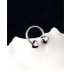 16G Septum Rings Heart Cartilage Earring Hoop 316L Stainless Steel Helix Earring Daith Earring Nose Ring Hoop Septum Piercing Jewelry for Women and Men