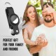 Key Organizer for Airtag, Carbon Fiber Leather Compact Keyholder Compatible with Apple Airtag, Air tag Tracker Keychain with Keyring Holds Key Organizer for Airtag, Carbon Fiber Leather Compact Keyholder Compatible with Apple Airtag, Air tag Tracker Keychain with Keyring Holds