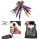 9PCS/Set Portable Keychain Set for Women and Girls Self-Protection Keychain