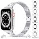 Watch Band for Apple Watch Ultra Series 8 Series 7 6 5 4 3 2 1 SE , Bling Replacement Bracelet Watch Band, Diamond Rhinestone Stainless Steel Metal Wristband Strap