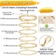 Gold Bracelets for Women 14K Gold Herringbone Bracelets Sets Dainty Herringbone Jewelry Stackable Figaro Chain Paperclip Link Chain Cute Anklet Bracelet Pack Gifts for Women Girls