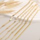 Gold Bracelets for Women 14K Gold Herringbone Bracelets Sets Dainty Herringbone Jewelry Stackable Figaro Chain Paperclip Link Chain Cute Anklet Bracelet Pack Gifts for Women Girls