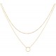 Heart Necklace Pendant Handmade 18k Gold Plated Dainty Gold Choker Arrow Bar Layering Long Necklace for Women