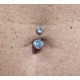 Belly Button Ring Surgical Steel Belly Rings for Women Hypoallergenic Belly Button Rings Clicker Belly Button Ring Belly Piercing Navel Rings for Women